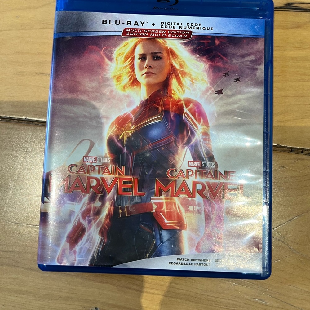 2/$10 Captain Marvel Blu-Ray